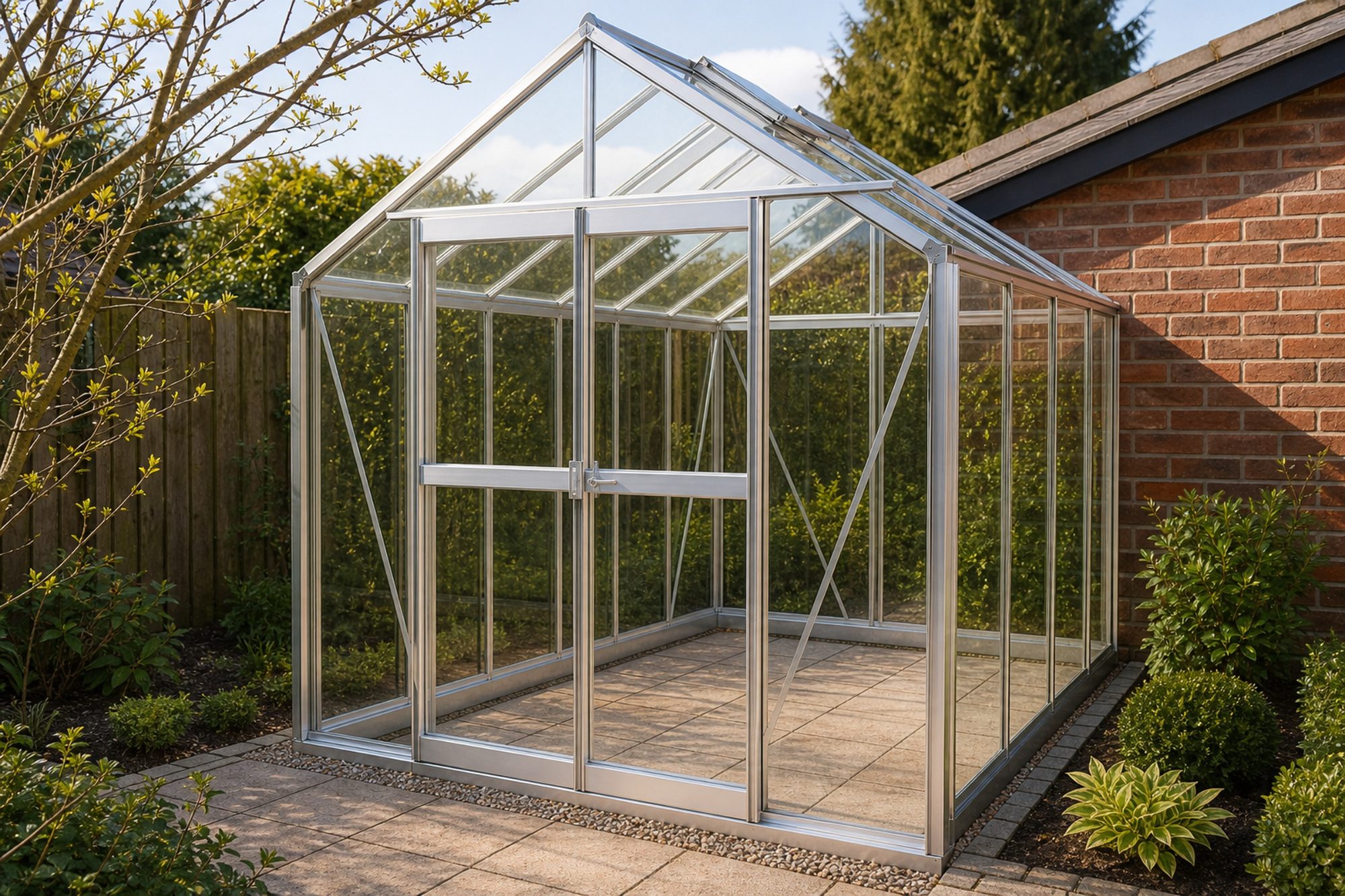 Greenhouse repair and glass replacement